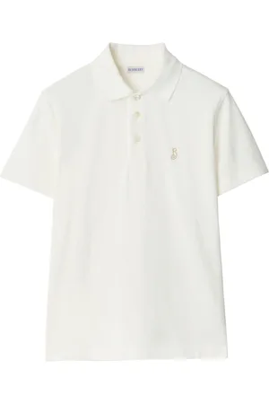 Burberry Poloshirt mit Logo-Stickerei