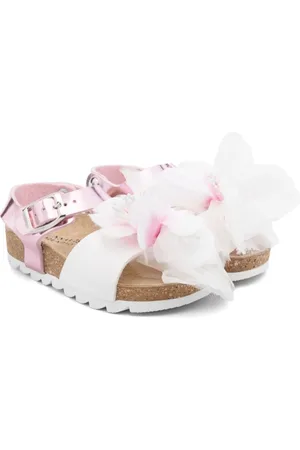 MONNALISA Sandalen mit Blumenapplikation