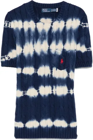Ralph Lauren T-Shirt mit Zopfmuster