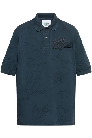 Lacoste Poloshirt mit Kroko-Applikation