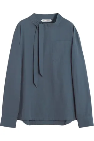 Lanvin Oberteil mit Schleifenkragen