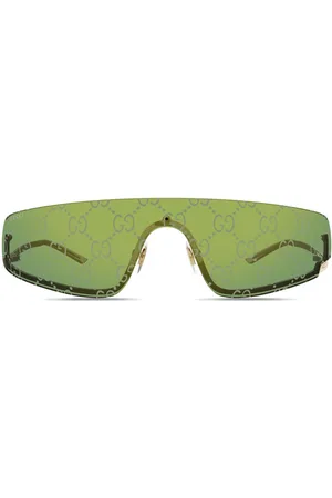 Gucci Sonnenbrille mit Maskenform