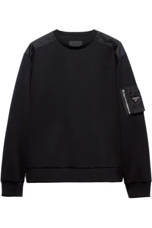 Prada Sweatshirt mit Einsätzen