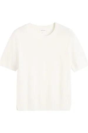 Chinti & Parker Fein gestricktes Merino-T-Shirt