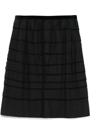 Lanvin 2006 gestreifter Rock