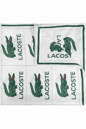 Lacoste Seidenschal mit Stickerei