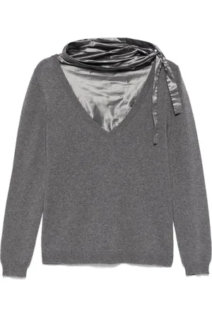 Moschino 2000s Pullover mit Einsätzen