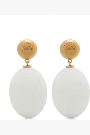 Moschino Ohrringe mit Eieranhänger
