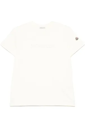 Moncler T-Shirt mit Logo-Stickerei