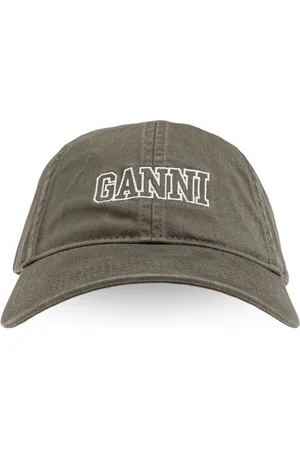 Ganni Baseballkappe mit Logo-Stickerei