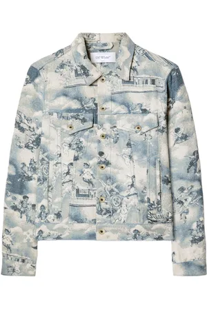 OFF-WHITE Fresco Tapestry Jacke