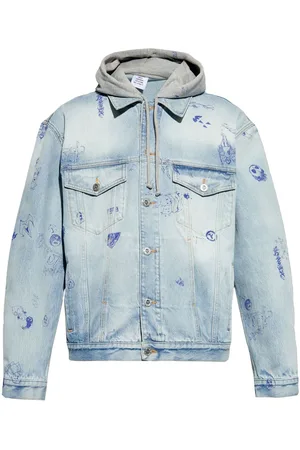 Vetements Jacke aus Denim