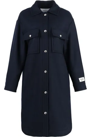 Maison Kitsuné Mantel aus Wolle