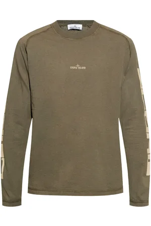 Stone Island T-Shirt mit Logo-Print