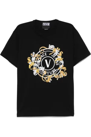 VERSACE T-Shirt mit Logo-Print