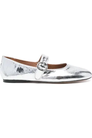 Sandro Ballerinas im Metallic-Look