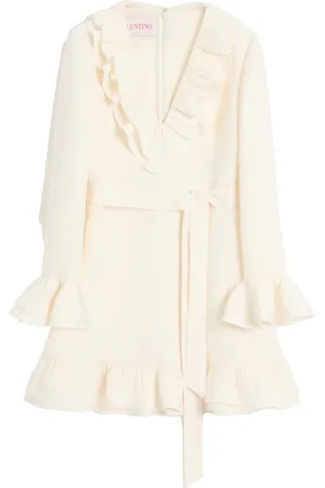 VALENTINO GARAVANI Crepe Couture Minikleid