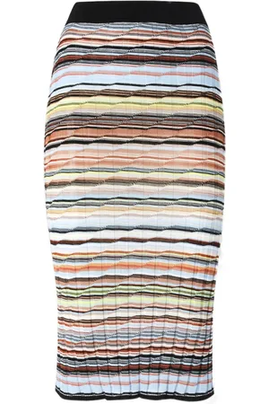 Missoni Gestreifter Bleistiftrock