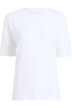 Khaite The Mae T-Shirt mit Logo-Applikation