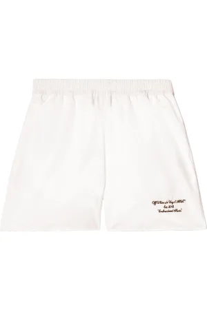 OFF-WHITE Bestickte Popeline-Shorts