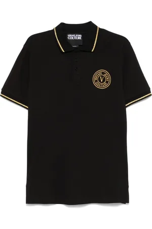 VERSACE Poloshirt mit Logo-Stickerei