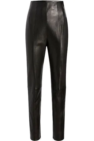 Khaite Tapered-Hose aus Leder