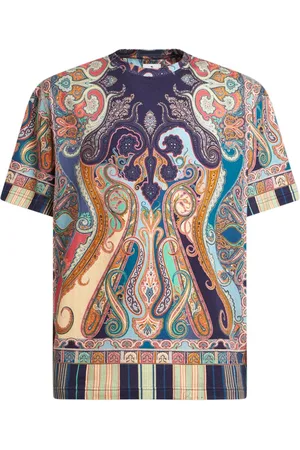 Etro T-Shirt mit Paisleymuster