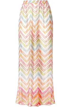 Missoni Palazzohose mit Zickzackmuster