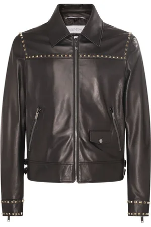 VALENTINO GARAVANI Klassische Lederjacke