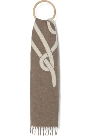 Karl Lagerfeld Schal mit Intarsien-Logo