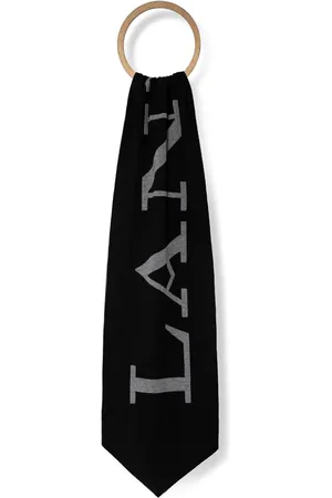 Lanvin Schal mit Logo-Print