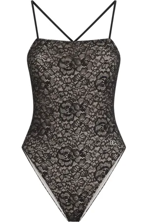 Dolce & Gabbana Badeanzug mit Spitze