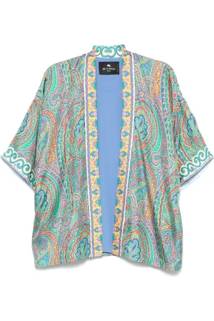 Etro Offene Jacke mit Paisley-Print