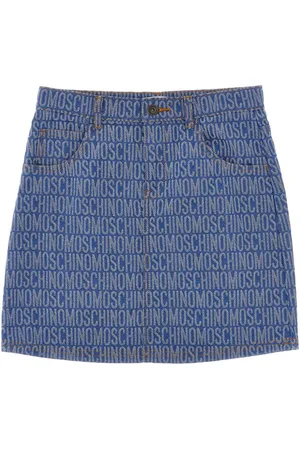 Moschino Minirock mit Logo-Jacquard