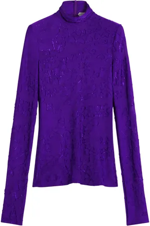 Lanvin Oberteil mit Applikation
