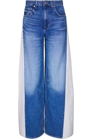TWP Jeans mit Kontrasteinsätzen