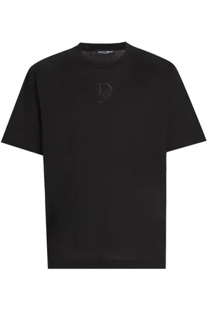 Dolce & Gabbana T-Shirt mit Logo-Stickerei