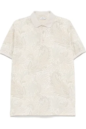 Etro Poloshirt mit Paisley-Print