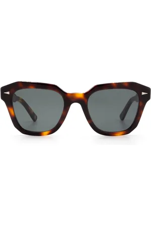 AHLEM Eckige Sonnenbrille in Schildpattoptik
