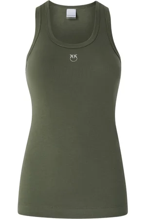 Pinko Tanktop mit Logo-Stickerei