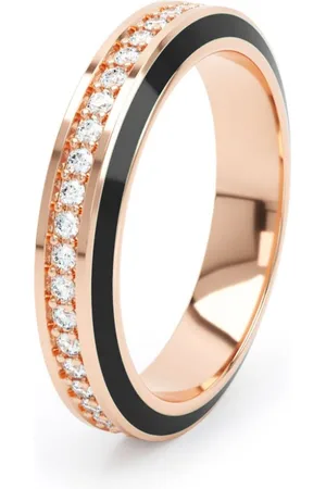 LOEV 18kt Eternity Ring aus recyceltem Rotgold mit Diamant