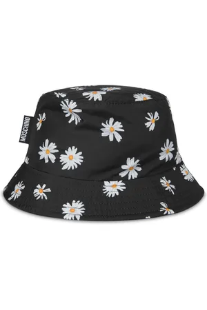 Moschino Fischerhut mit Margeriten-Print
