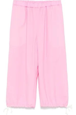 Comme des Garçons Hose mit Kordelzugbund