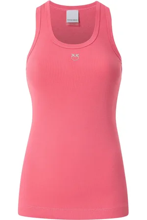 Pinko Tanktop mit Logo-Stickerei