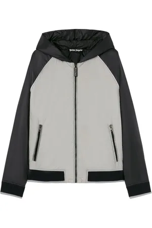 Palm Angels Windbreaker mit abgerundetem Logo