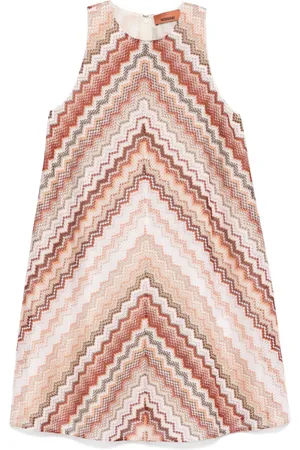 Missoni Kleid in A-Linie mit Zickzackmuster