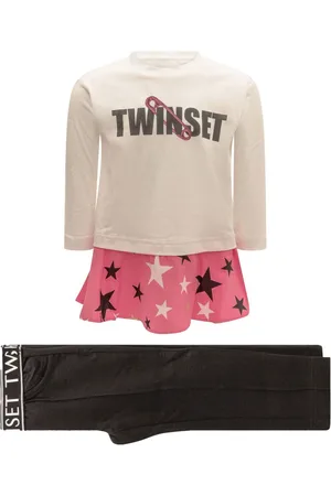 Twin-Set Hosen-Set mit Stern-Print