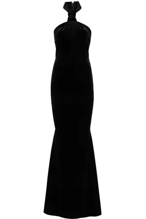 Ana Radu Maxikleid aus Samt