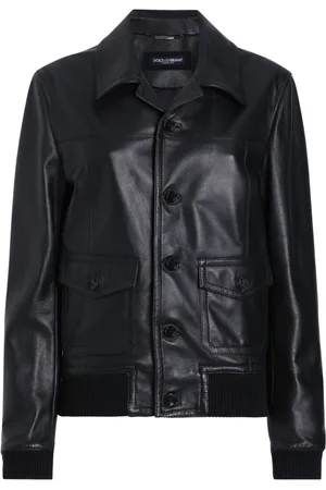 Dolce & Gabbana Klassische Lederjacke