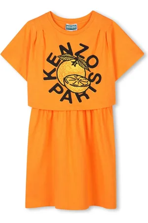 Kenzo Kleid mit Logo-Print